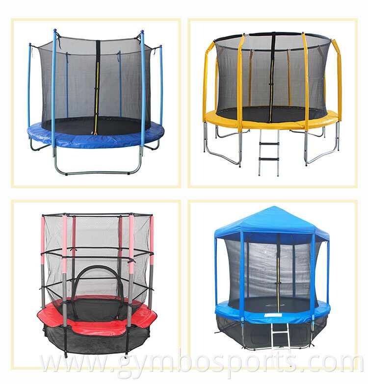 Fitness Safety Indoor Children Mini Round Bungee Trampoline